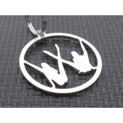 Vw Lap Dance Emblem keyring