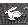 Vw Rabbit  Emblem keyring