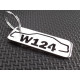 Mercedes W124 Side 2 keyring