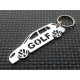 Vw Golf Mk7 Side keyring