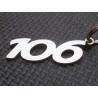 Peugeot 106 keyring
