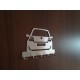 Vw Golf 4 Rückseite Schlüsselhalter