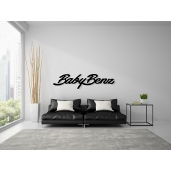 Baby Benz Emblem Wall Art