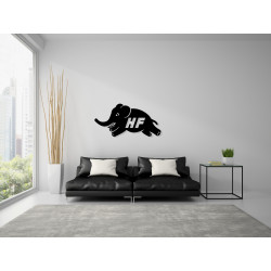 Lancia Delta Elephant Wall Art