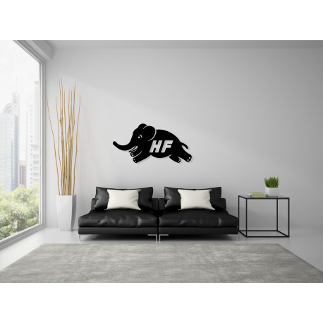 Lancia Delta Elephant Wall Art