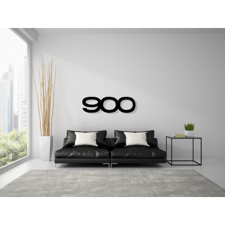 Saab 900 Emblem Wall Art