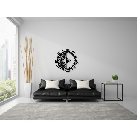 Vw Fire and Ice Emblem Wall Art
