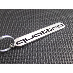 Audi Quattro Logo keyring