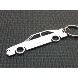 Audi Quattro Side View Version 2 keyring